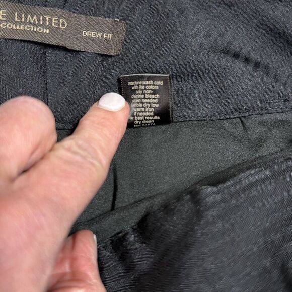 The Limited Black Tweed Drew Fit Dress Shorts Size 8 NEW - Picture 4 of 5